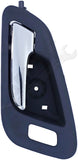 APDTY 159302 Interior Door Handle with Chrome Lever, Front Right