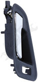 APDTY 159302 Interior Door Handle with Chrome Lever, Front Right