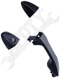 APDTY 159304 Left Side - Exterior Door Handle With Cover