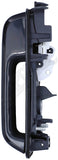 APDTY 159309 Right Side - Exterior Door Handle Smooth Black Finish