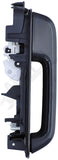 APDTY 159310 Rear Left - Exterior Door Handle Smooth Black Finish