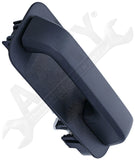 APDTY 159312 Right Side Exterior Door Handle - Textured Black Finish
