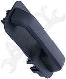 APDTY 159312 Right Side Exterior Door Handle - Textured Black Finish