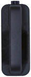 APDTY 159312 Right Side Exterior Door Handle - Textured Black Finish