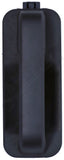 APDTY 159312 Right Side Exterior Door Handle - Textured Black Finish