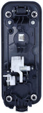 APDTY 159313 Rear Left - Exterior Door Handle Textured Black Finish