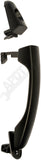 APDTY 159315 Front Exterior Door Handle - with Keyhole