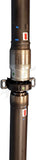 APDTY 159320 2 Piece Rear Driveshaft Assembly with Center Support Bearing