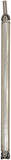 APDTY 159328 Rear Aluminum Driveshaft Assembly with Trans Slip Yoke