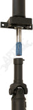 APDTY 159345 Rear 2 Piece Driveshaft Assembly - Crew Cab Models