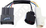APDTY 159376 Tow Mirror Wire Wiring Harness 5 Wire Adapater Connector Jumper
