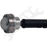 APDTY 159380 2Pc Rear Driveshaft Assembly with Center Support Bearing (4WD)