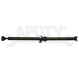 APDTY 159382 2Pc Rear Driveshaft Assembly with Center Support Bearing