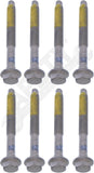 APDTY 159424x8 Cab Body To Frame Rail Cushion Mount Bolt (Pack Of 8)