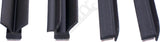 APDTY 159441 Rear Cab Sliding Glass Window Rubber Weatherstrip Seal Complete Set