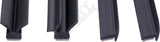 APDTY 159441 Rear Cab Sliding Glass Window Rubber Weatherstrip Seal Complete Set