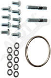 APDTY 159472 Front Upper Three Way Catalytic Converter Assembly CARB Compliant