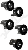 APDTY 159500 Parking Assist Sensor Retainer Bracket Housing Bezels