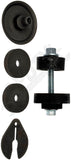 APDTY 159516 Front Position Body Mount Kit (1 Set)