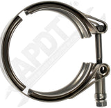 APDTY 159533 Muffler Catalytic Converter Exhaust Pipe V Band Clamp