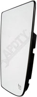 APDTY 159554 Front Left Door Mirror Upper Glass - Models with Heated Mirrors