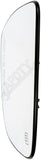 APDTY 159555 Front Right Plastic Backed Mirror Glass - Models with Heated Mirror