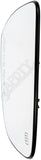 APDTY 159555 Front Right Plastic Backed Mirror Glass - Models with Heated Mirror