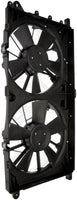 APDTY 159579 Dual Radiator and Condenser Fan Assembly