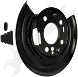 APDTY 159643 Rear Left Brake Backing Plate Dust Shield (w/Single Rear Wheel)