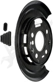 APDTY 159643 Rear Left Brake Backing Plate Dust Shield (w/Single Rear Wheel)