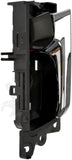APDTY 159674 Passenger Side Interior Door Handle (Front or Rear, w/Chrome Lever)
