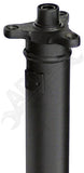 APDTY 159679 2 Piece Rear Driveshaft Assembly with Center Support Bearing