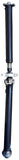 APDTY 159681 2 Piece Rear Driveshaft Assembly with Center Support Bearing