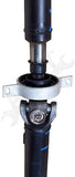 APDTY 159681 2 Piece Rear Driveshaft Assembly with Center Support Bearing