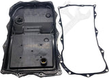 APDTY 159710 Automatic Transmission Oil Pan with Gasket, Drain Plug & Filter