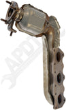 APDTY 159753 Exhaust Manifold with Integrated Catalytic Converter CARB Compliant
