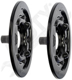 APDTY 159764 Rear Drum Brake Backing Plate Dust Shield - Pair