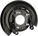 APDTY 159765 Rear Left Loaded Brake Backing Plate Dust Shield