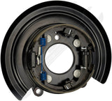 APDTY 159766 Rear Right Loaded Brake Backing Plate Dust Shield