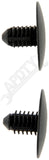 APDTY 159770 Hood Insulation Xmas Tree Push Pin Retainer Clip