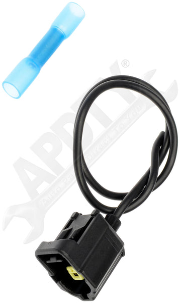 APDTY 159835 Single Terminal Oil Pressure Sending Unit Switch Pigtail Connector