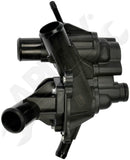 APDTY 159840 Engine Water Outlet Coolant Thermostat Housing Assembly