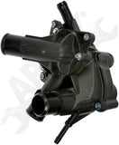 APDTY 159840 Engine Water Outlet Coolant Thermostat Housing Assembly
