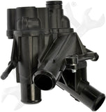APDTY 159840 Engine Water Outlet Coolant Thermostat Housing Assembly