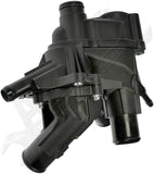APDTY 159840 Engine Water Outlet Coolant Thermostat Housing Assembly