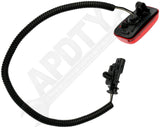 APDTY 159848 Rear Fender Side Marker Light Lamp Assembly, Red