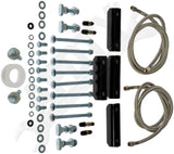 APDTY 159852 Rear Leaf Spring Air Suspension Bag Helper Spring Kit