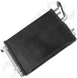 APDTY 159875 AC Air Conditioning Condenser Fits 07-12 Hyundai Elantra 2.0L