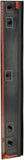 APDTY 159910 Sliding Door Verticle Front Molding - 	Rear Right Forward
