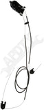 APDTY 159953 Rear Center Sliding Power Window Regulator (Without Motor)